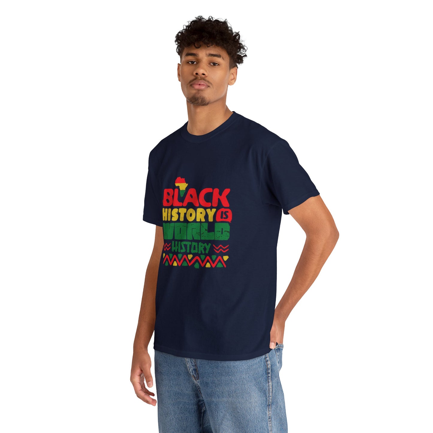 Black History Month Unisex Heavy Cotton Tee