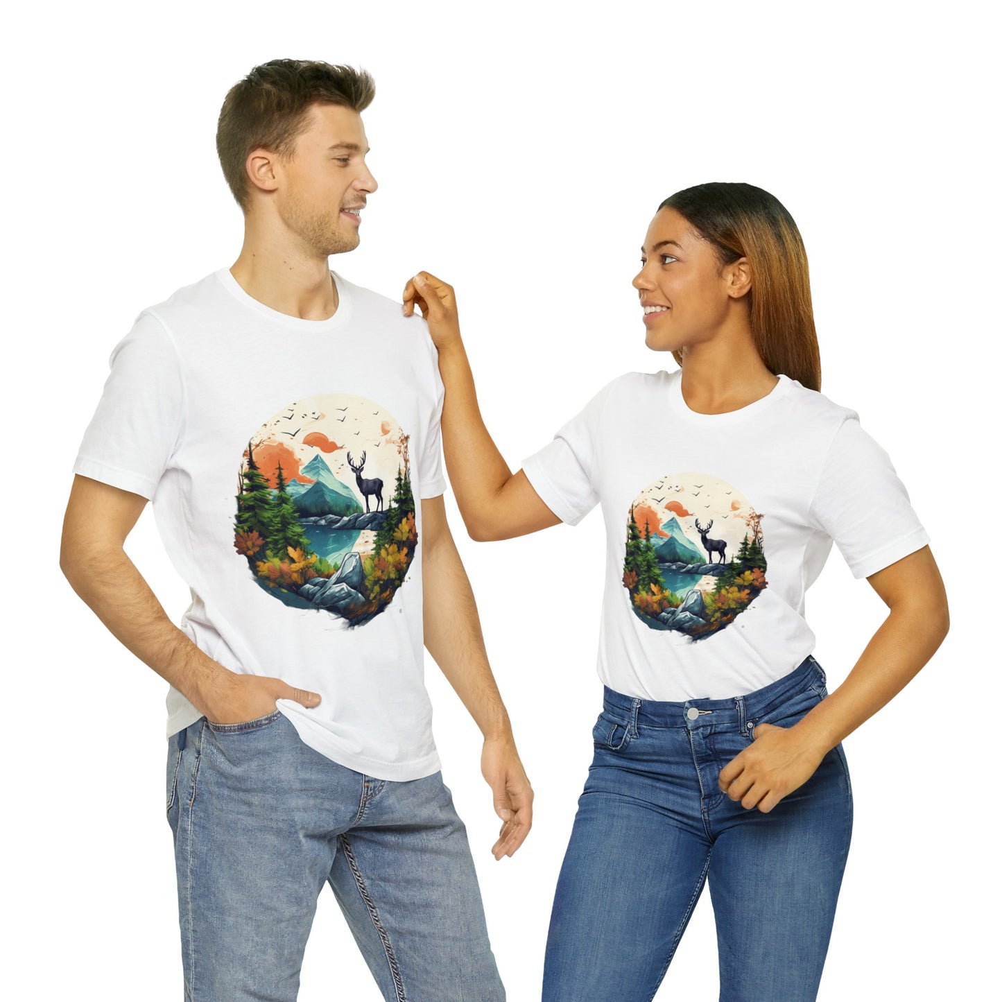 Nature Fusion Unisex Jersey Short Sleeve Tee