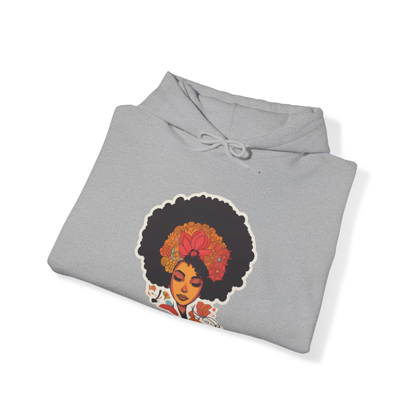 Black Women Heavy Blend™ Hooded Sweatshirt