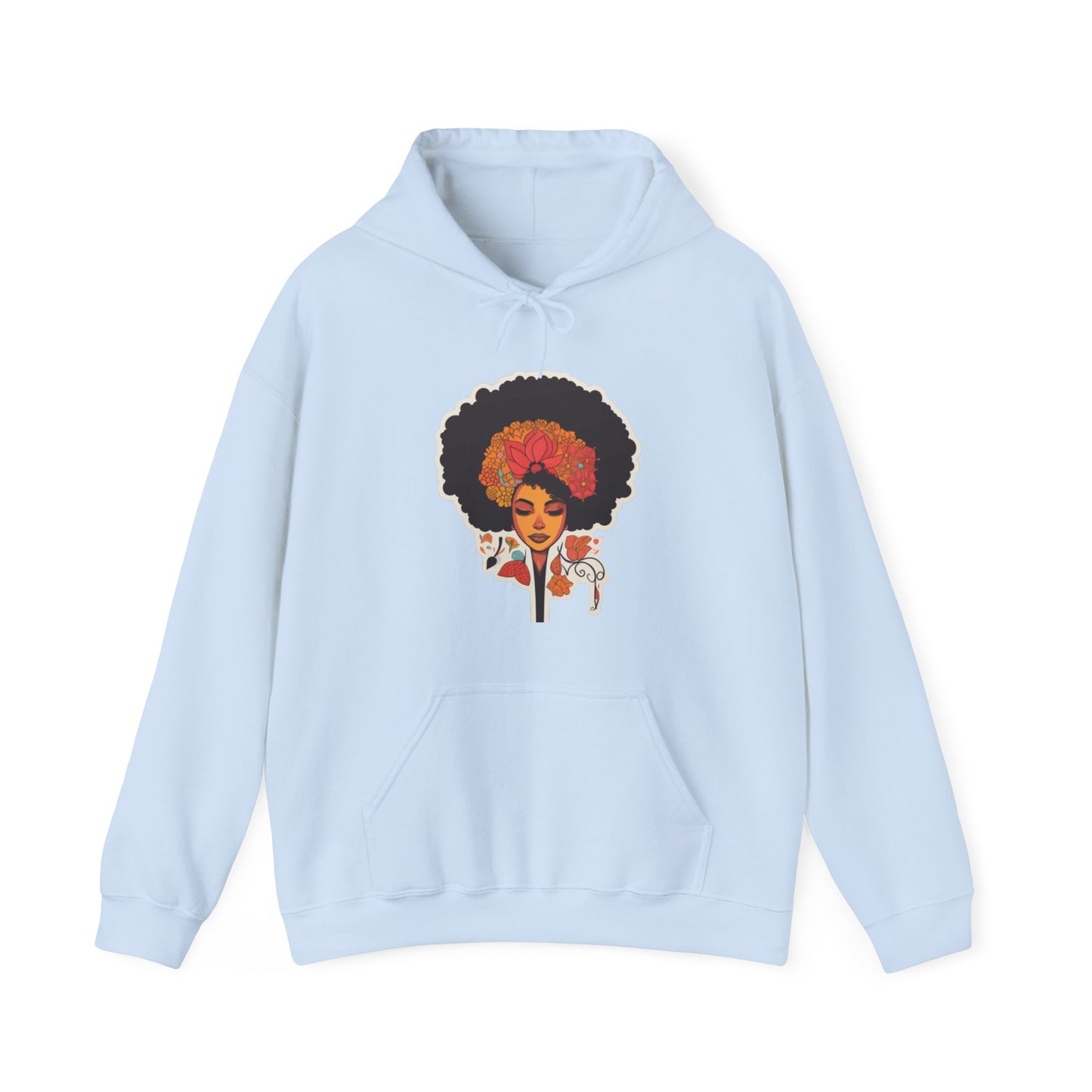 Black Women Heavy Blend™ Hooded Sweatshirt