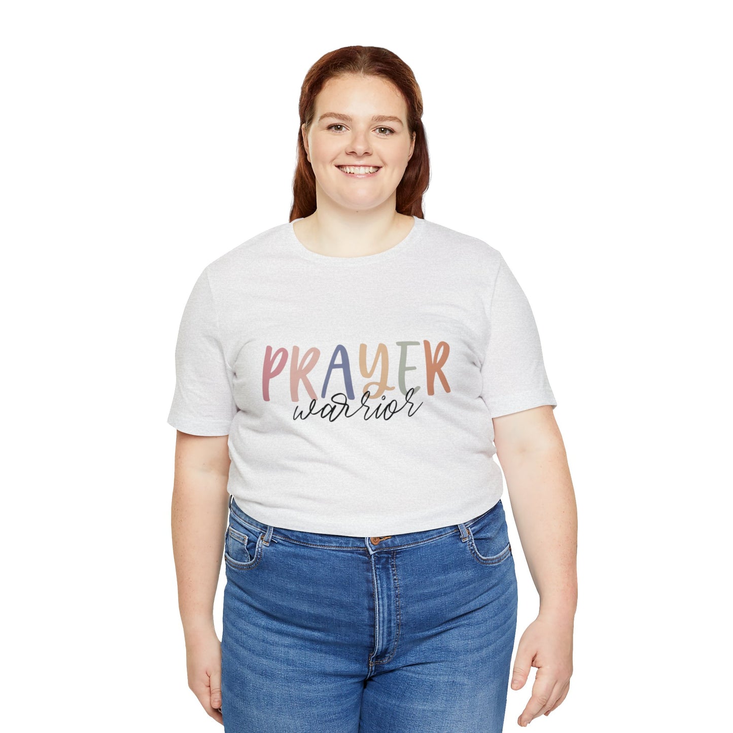 Prayer Warrior Women Jersey Short Sleeve Tee