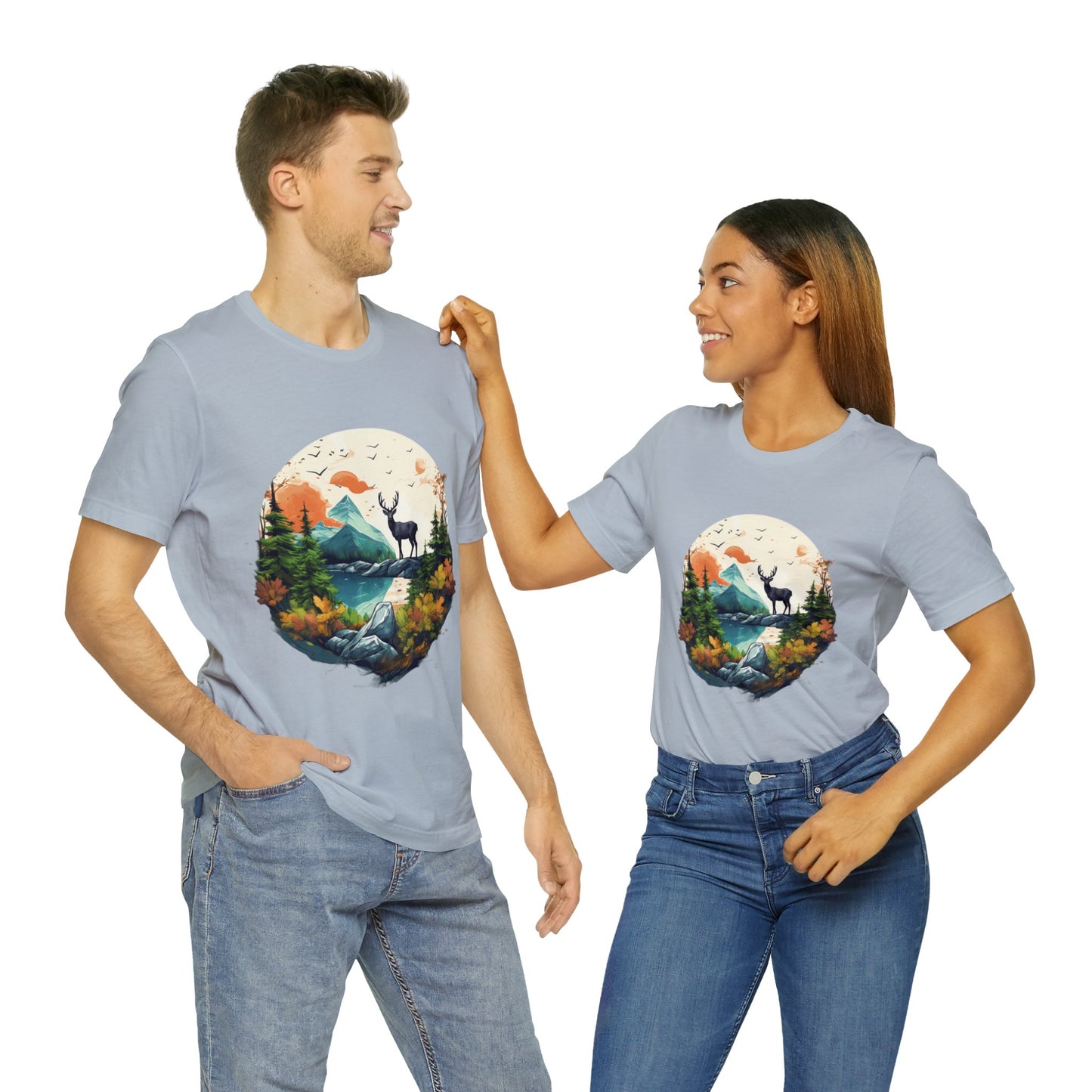 Nature Fusion Unisex Jersey Short Sleeve Tee