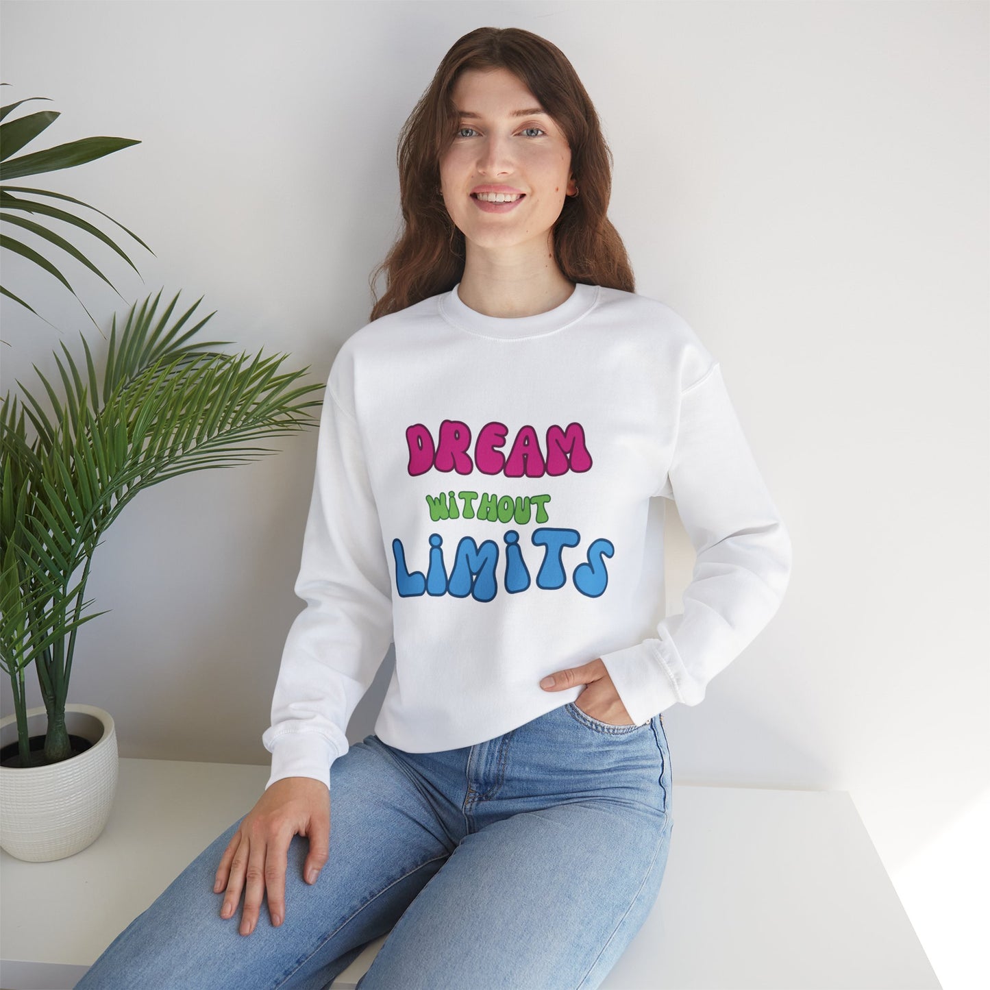 Dream without Limits Women Heavy Blend™ Crewneck Sweatshirt