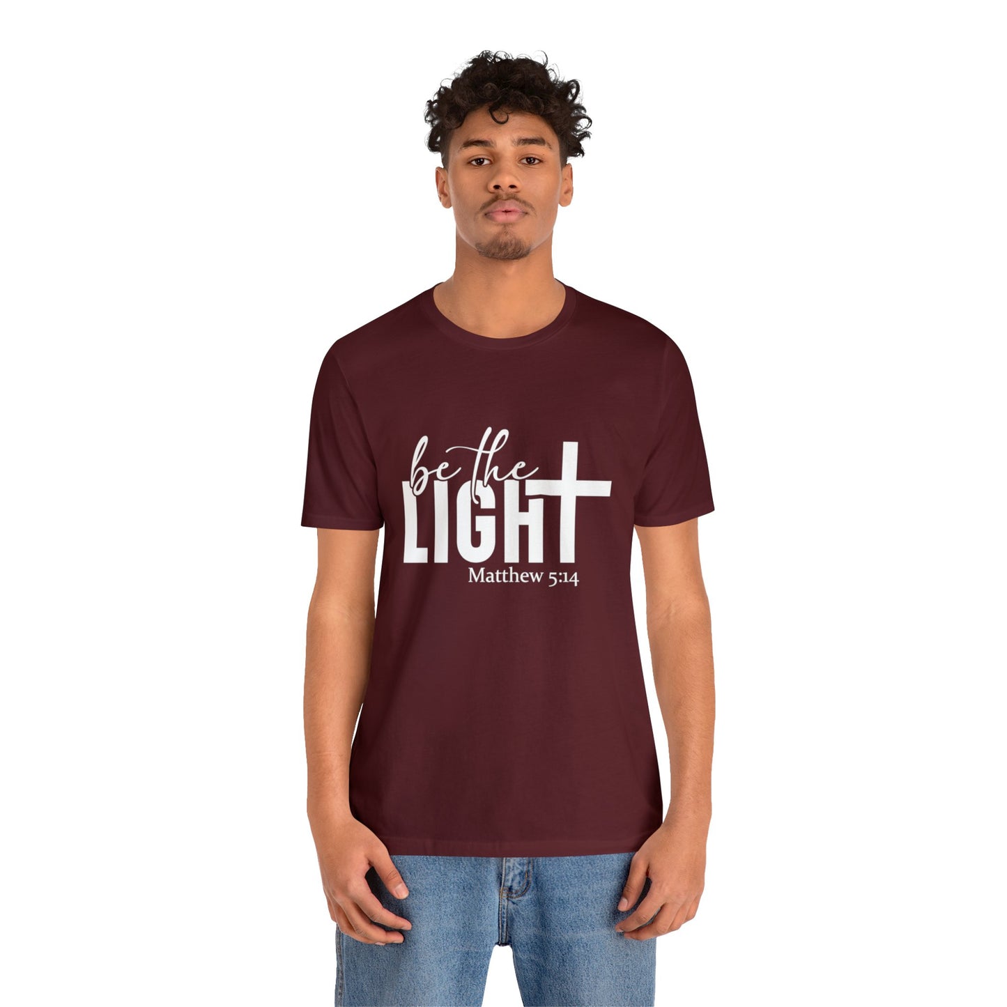 Be the Light Unisex Jersey Short Sleeve Tee