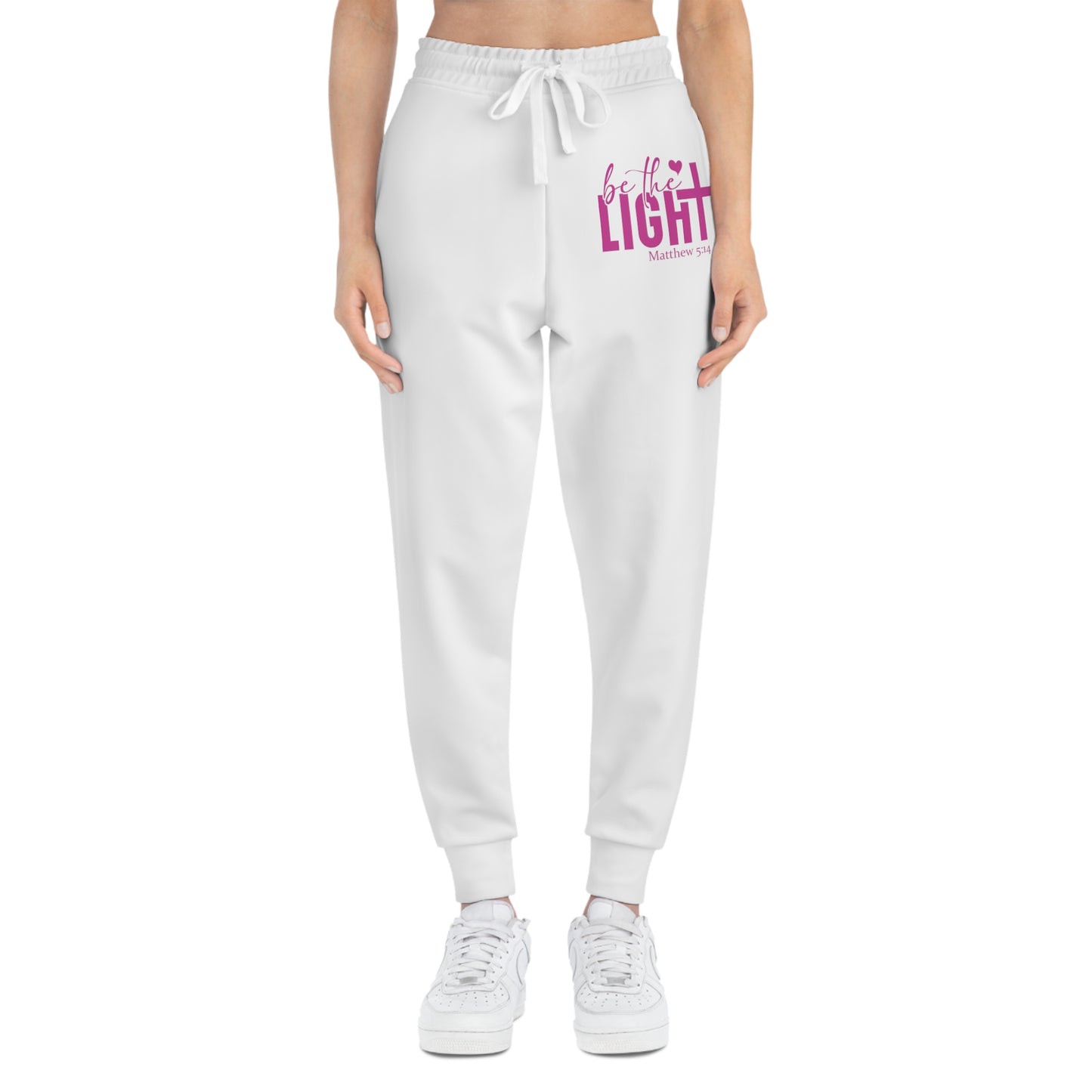 Be the Light Athletic Joggers (AOP)