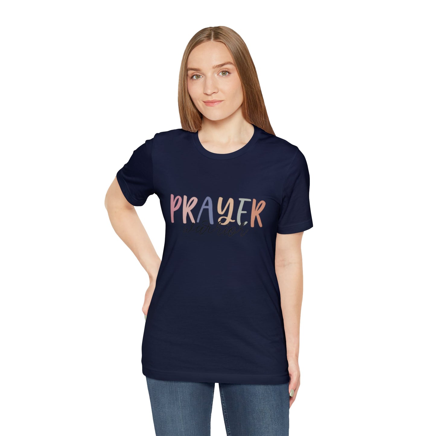 Prayer Warrior Women Jersey Short Sleeve Tee