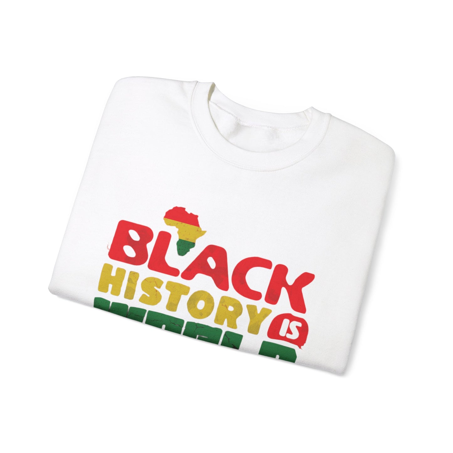 Black History Month Unisex Heavy Blend™ Crewneck Sweatshirt