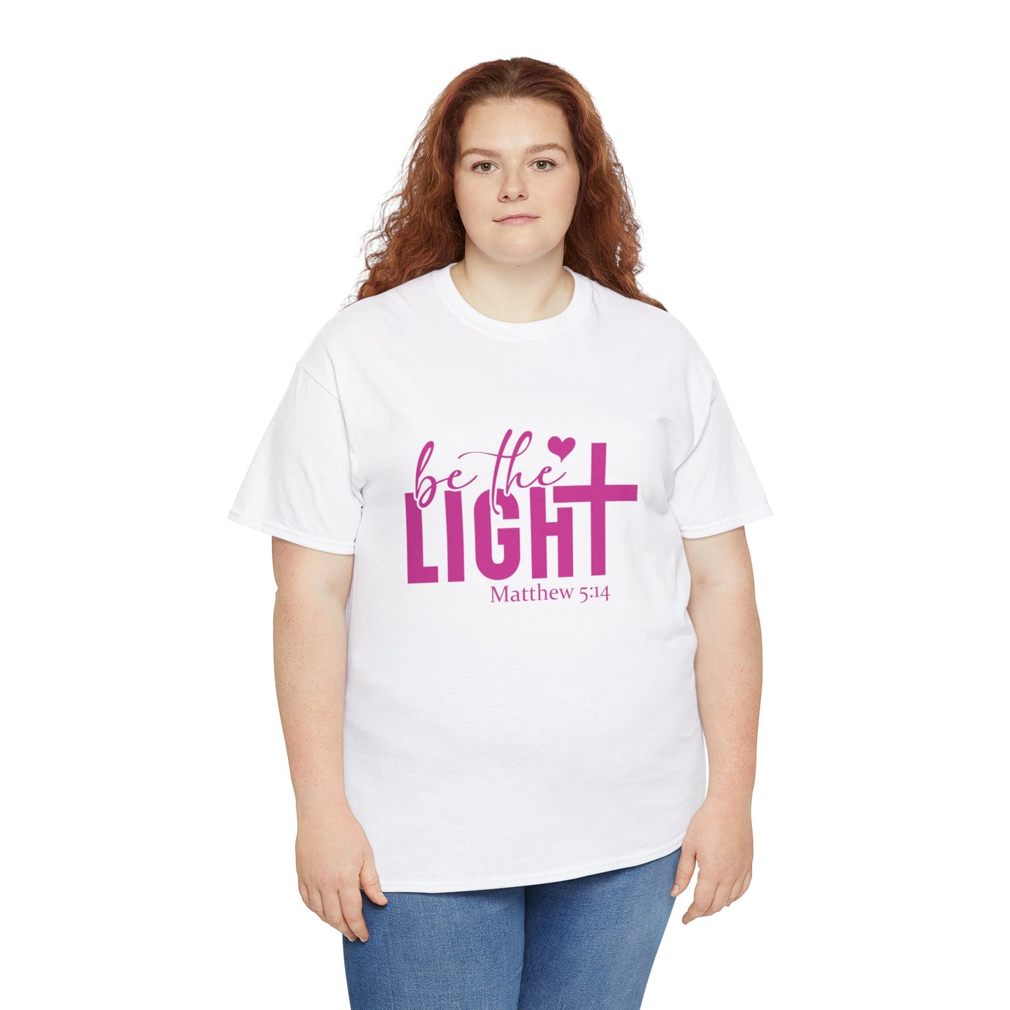 Be the Light Women Heavy Cotton Tee