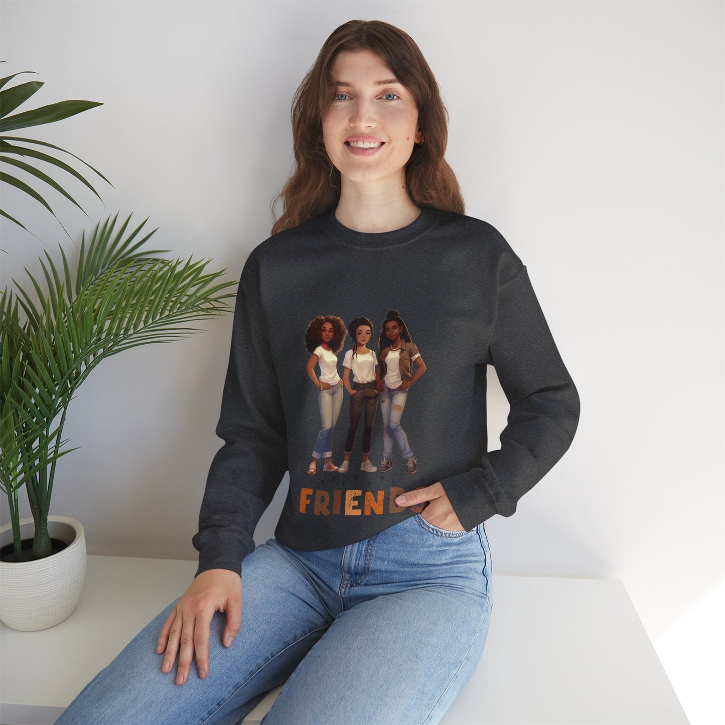 FRIENDS Women Heavy Blend™ Crewneck Sweatshirt