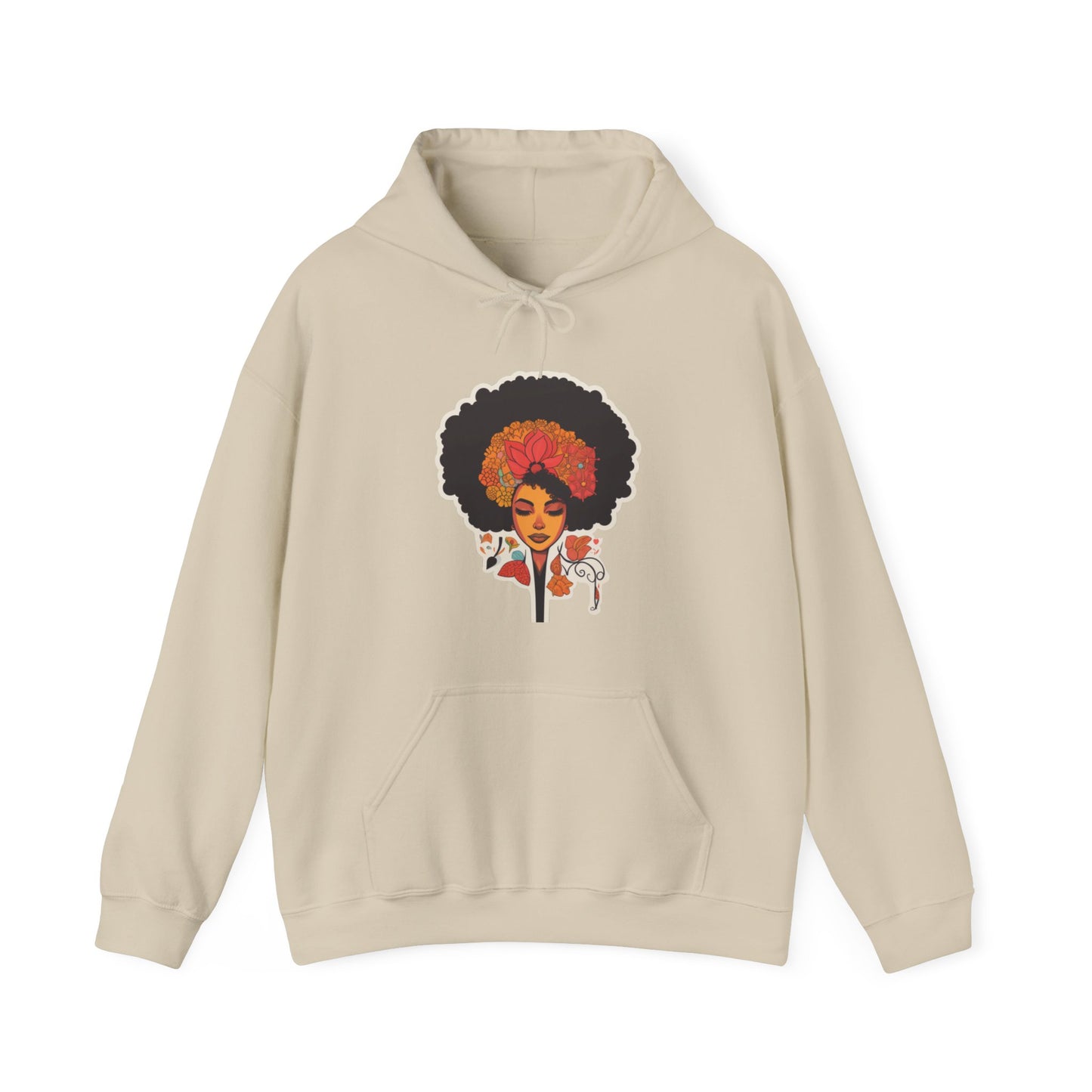 Black Women Heavy Blend™ Hooded Sweatshirt