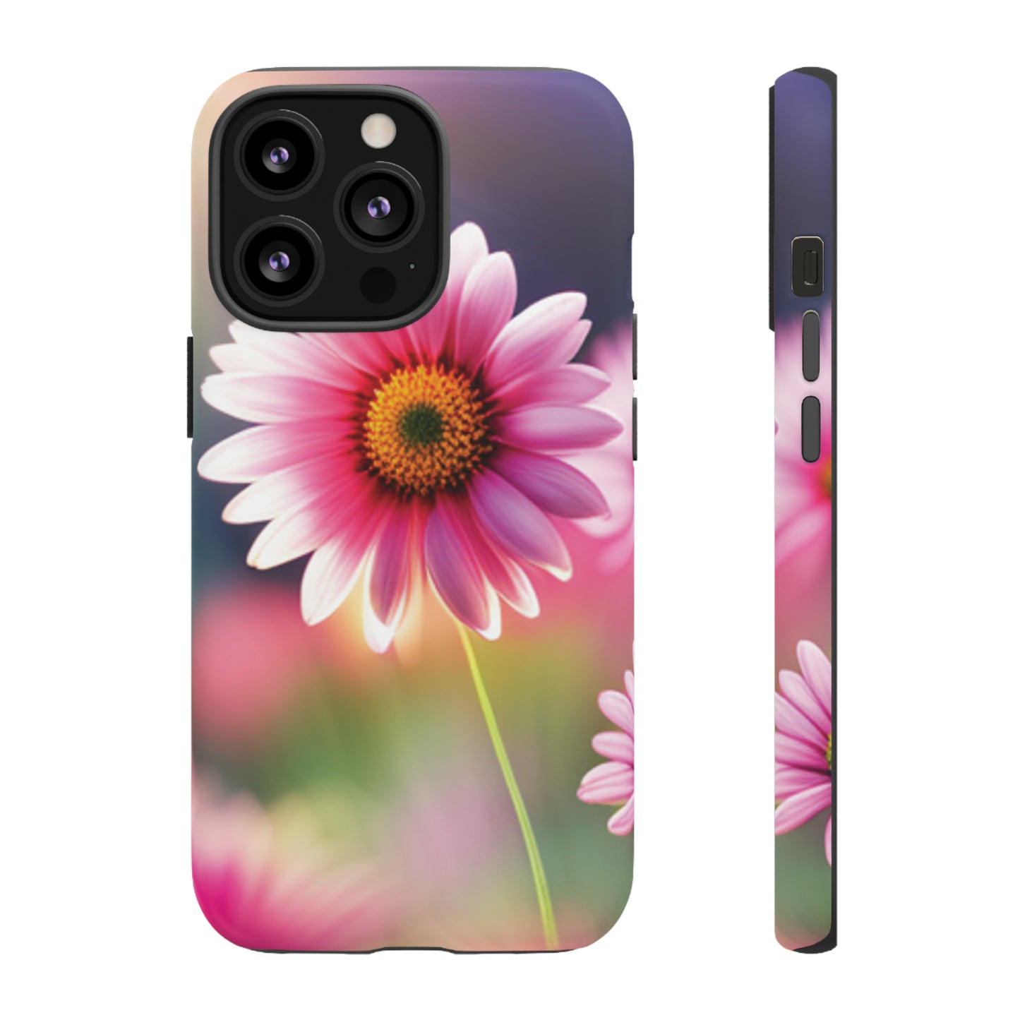 Pink flowers Tough Cases