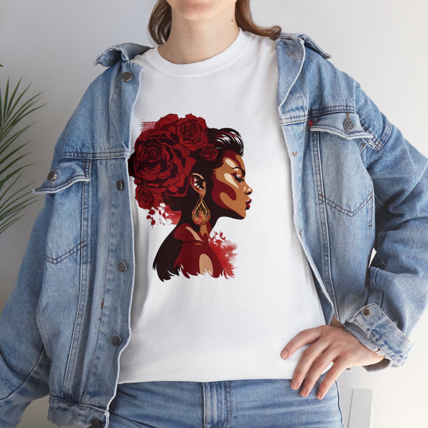 Black Women  Heavy Cotton Tee