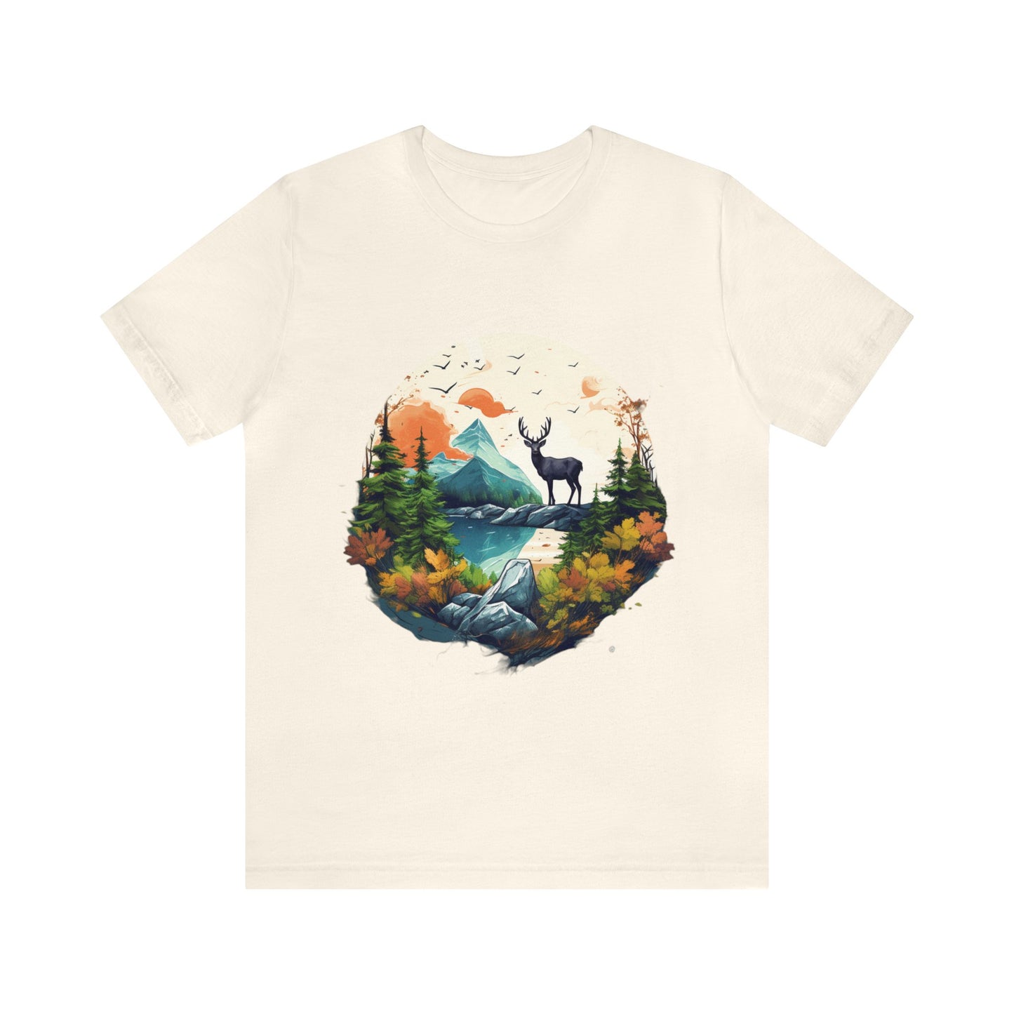 Nature Fusion Unisex Jersey Short Sleeve Tee