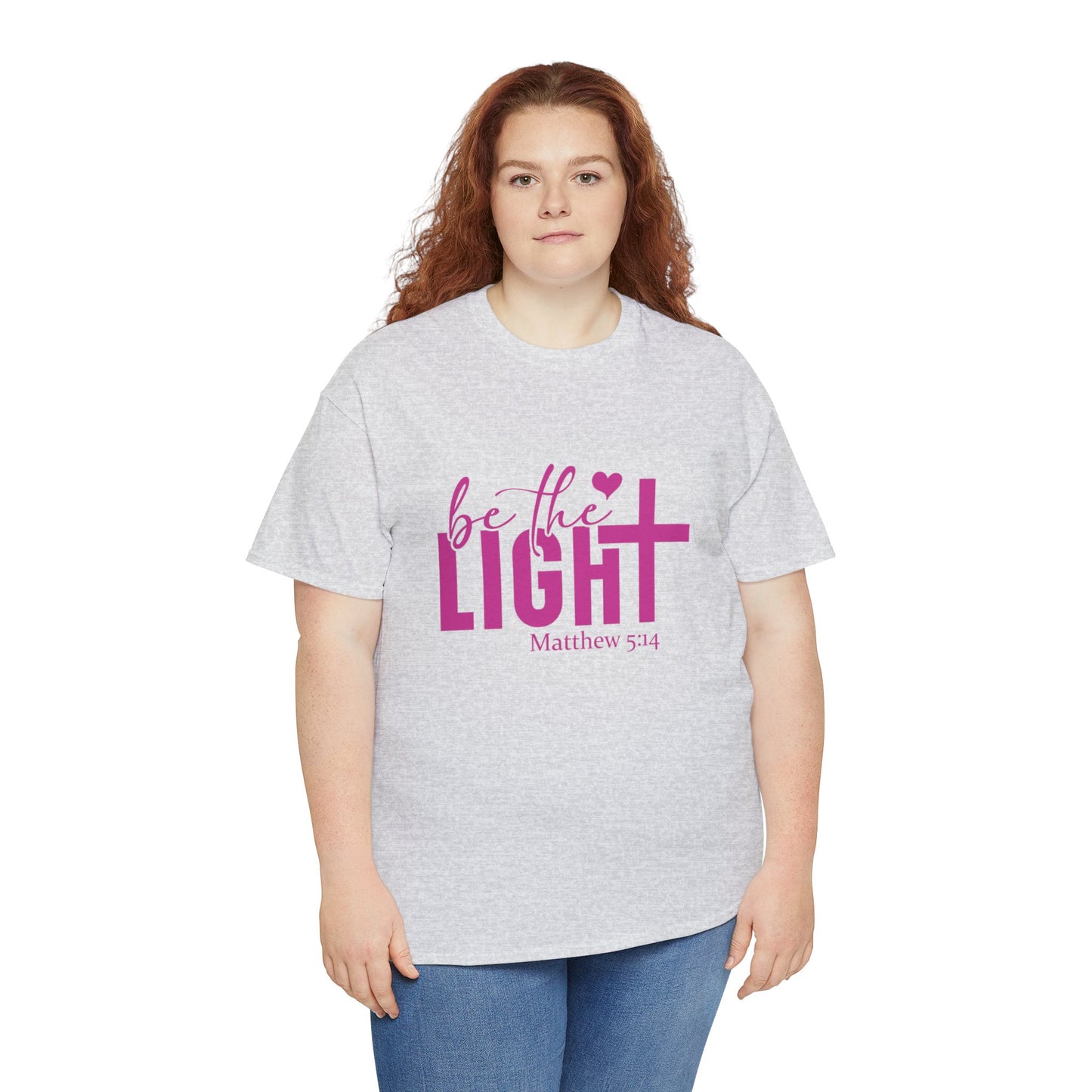 Be the Light Women Heavy Cotton Tee