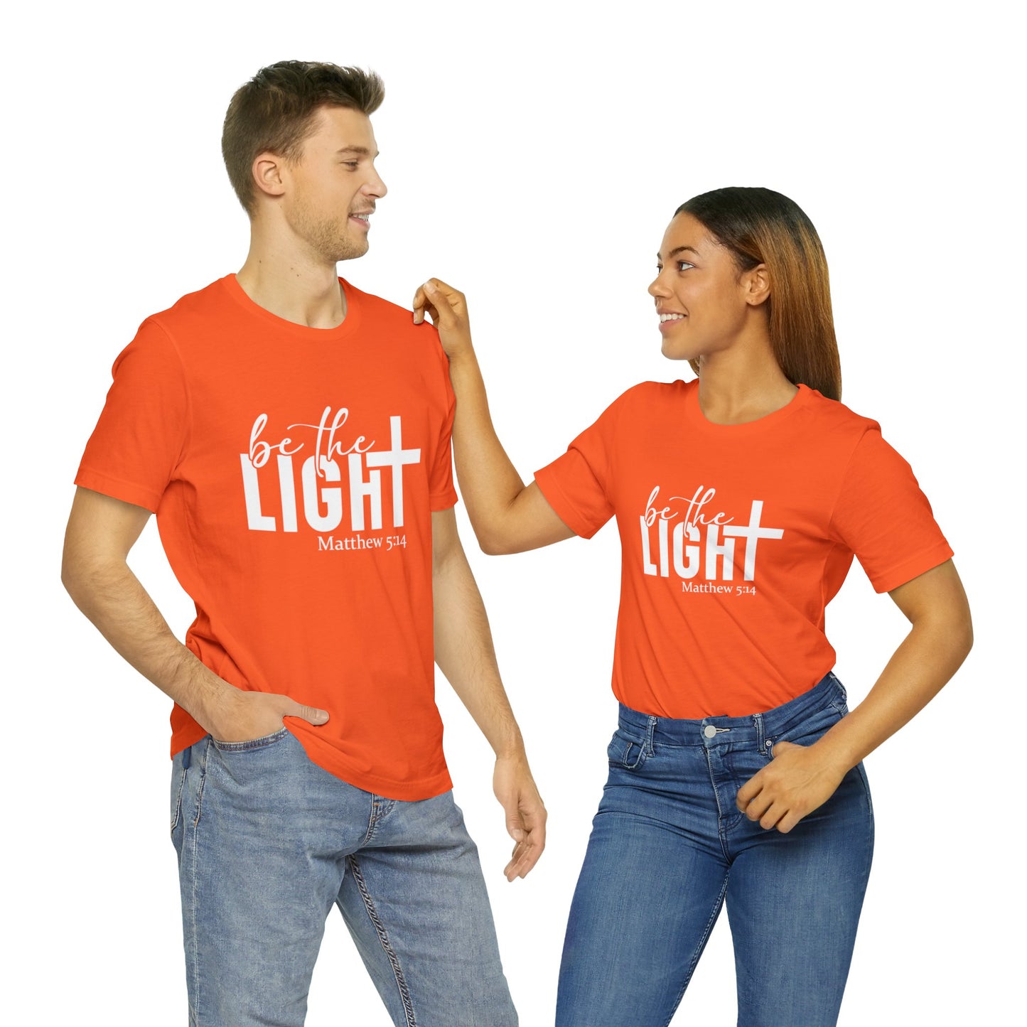 Be the Light Unisex Jersey Short Sleeve Tee