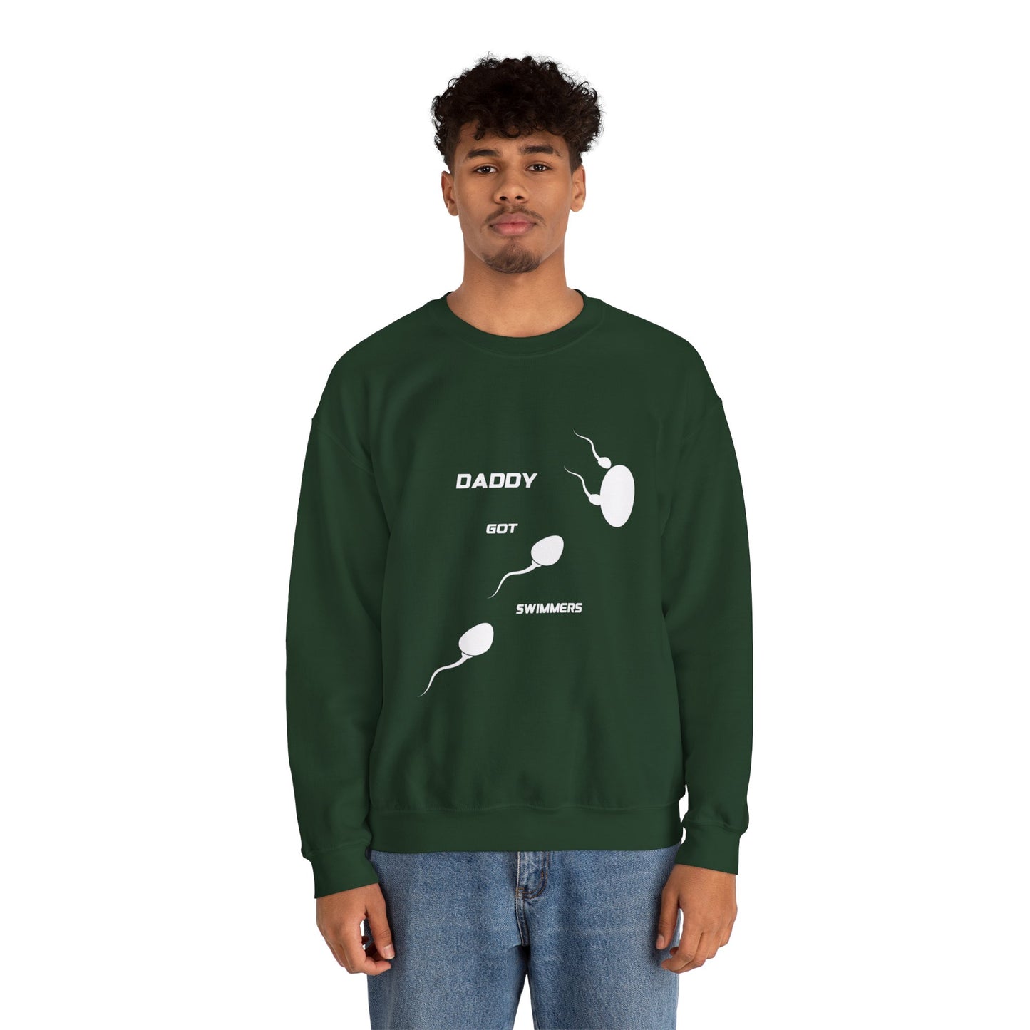 'Daddy Got Swimmers' - Men Sweatshirt