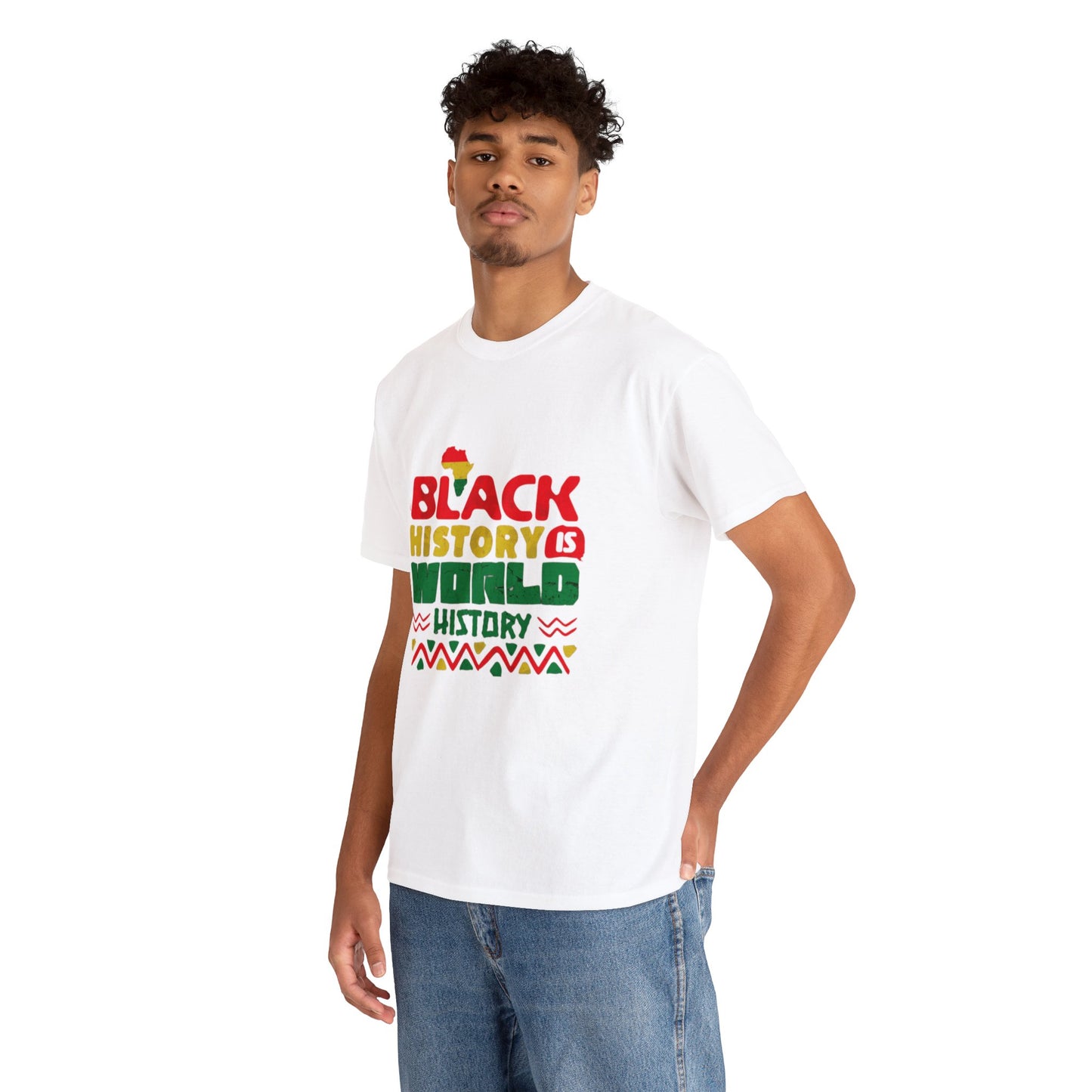 Black History Month Unisex Heavy Cotton Tee