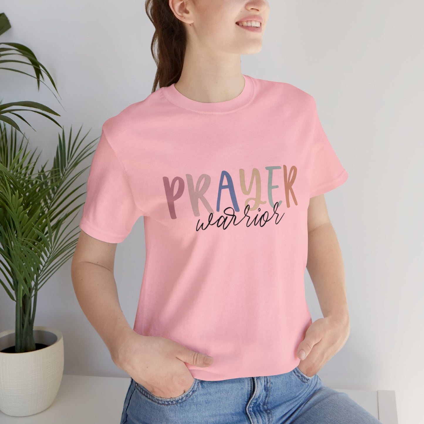 Prayer Warrior Women Jersey Short Sleeve Tee