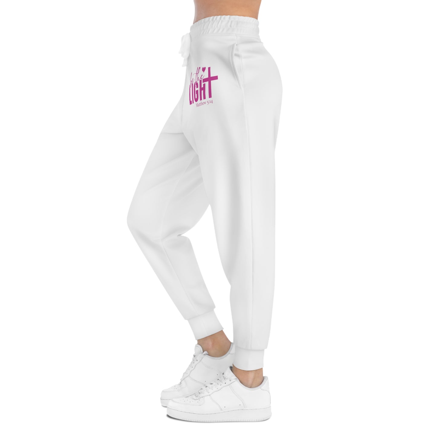 Be the Light Athletic Joggers (AOP)