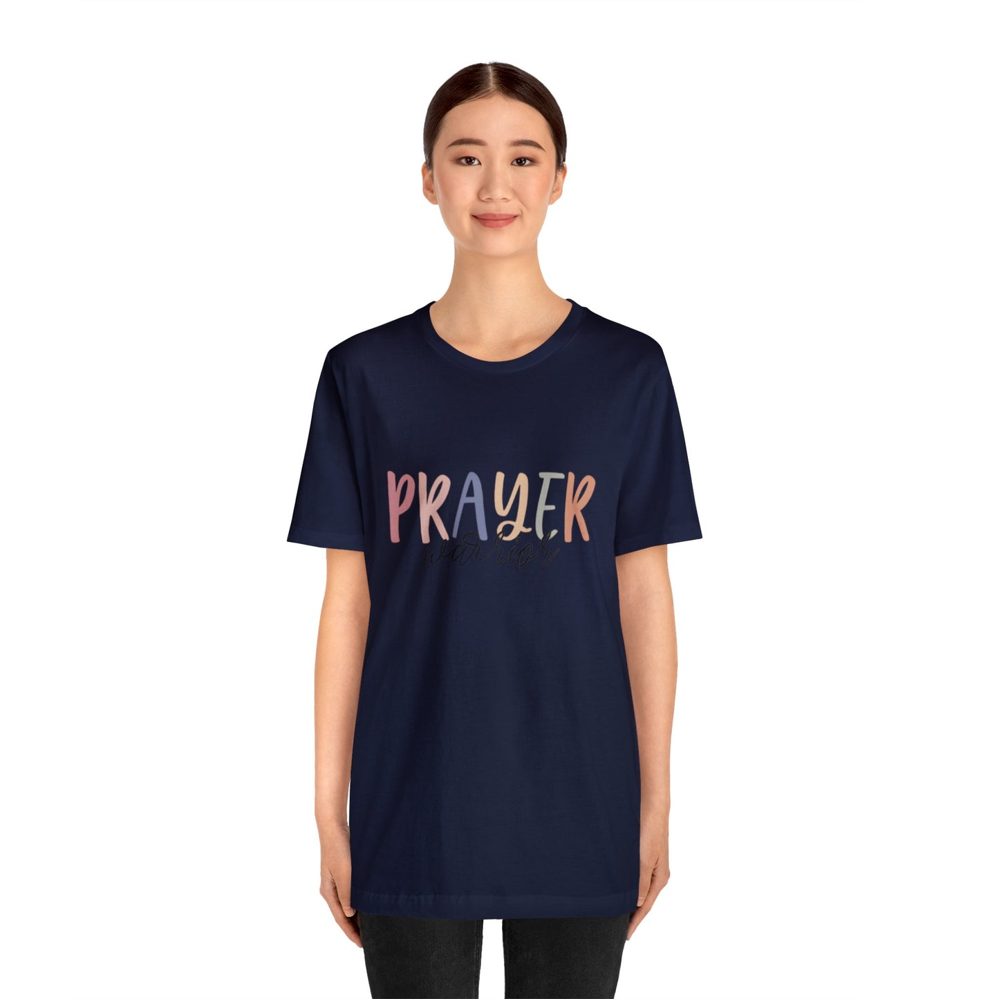 Prayer Warrior Women Jersey Short Sleeve Tee