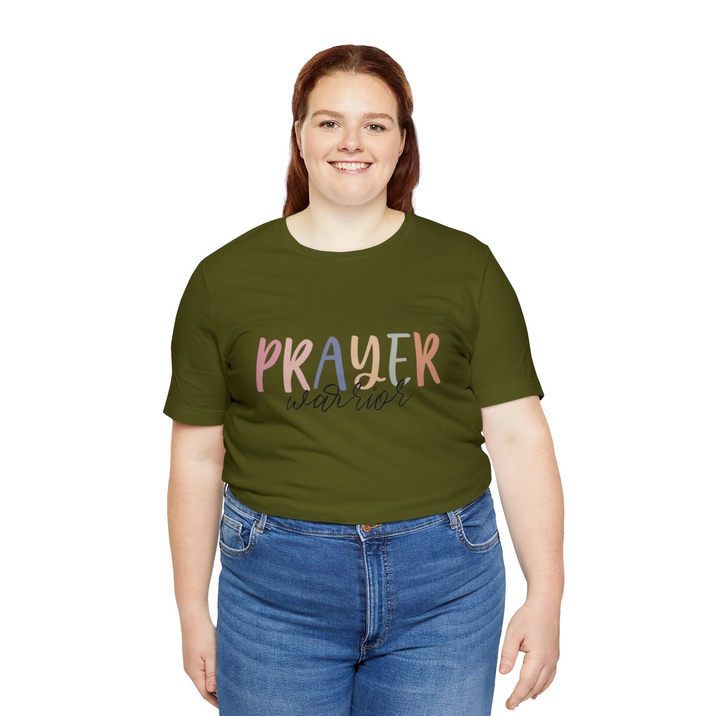 Prayer Warrior Women Jersey Short Sleeve Tee