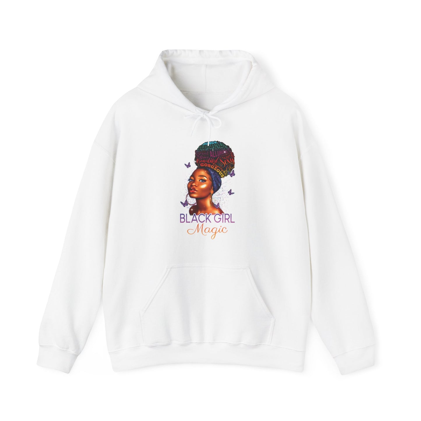 Black Girl Magic Heavy Blend™ Hooded Sweatshirt