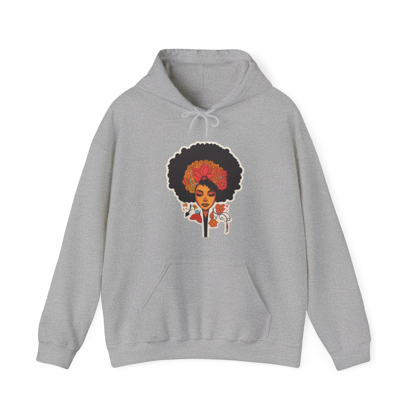 Black Women Heavy Blend™ Hooded Sweatshirt