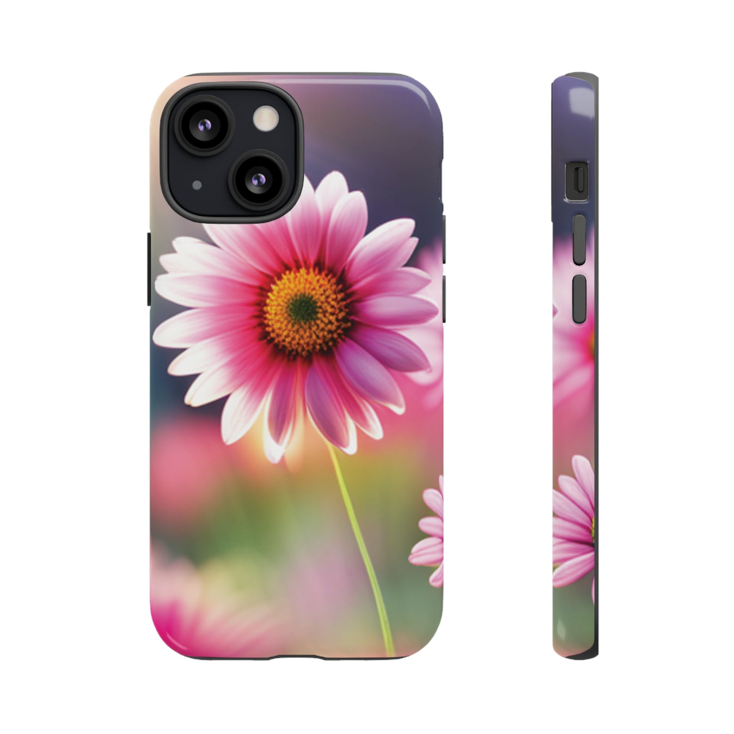 Pink flowers Tough Cases