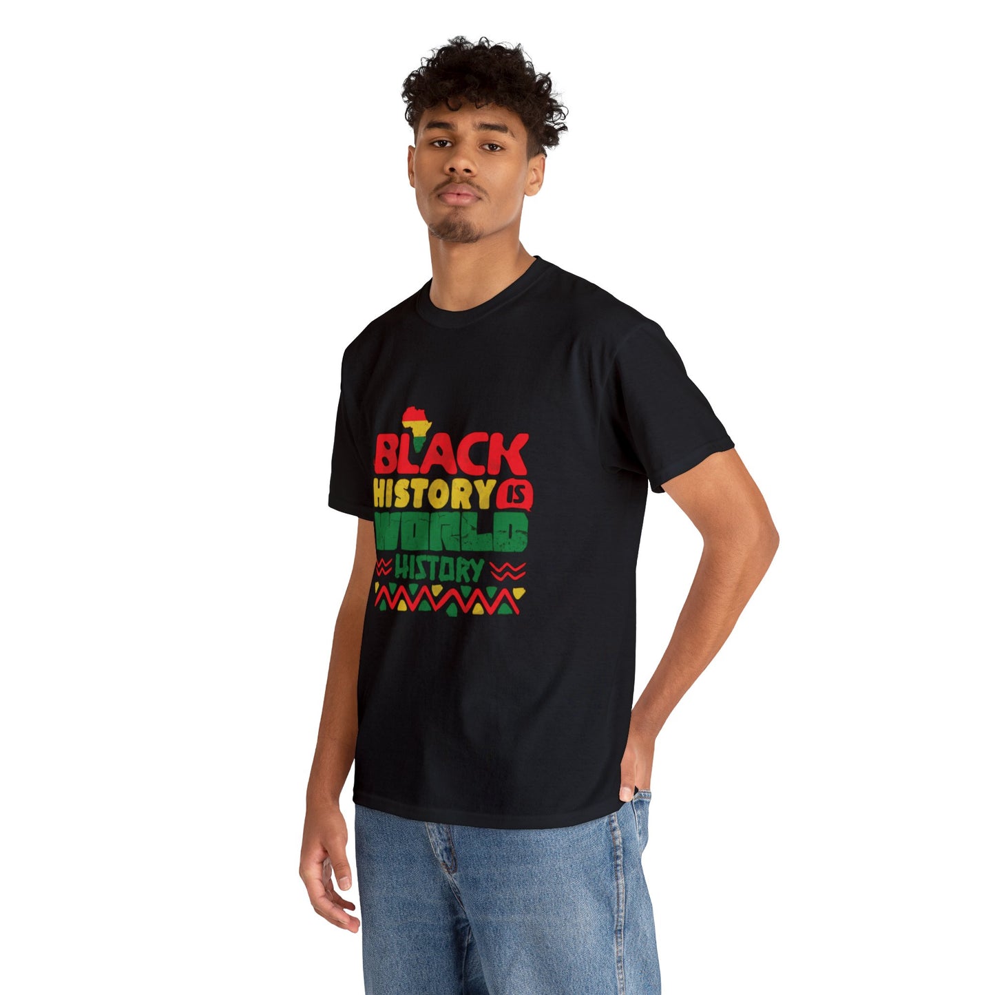 Black History Month Unisex Heavy Cotton Tee