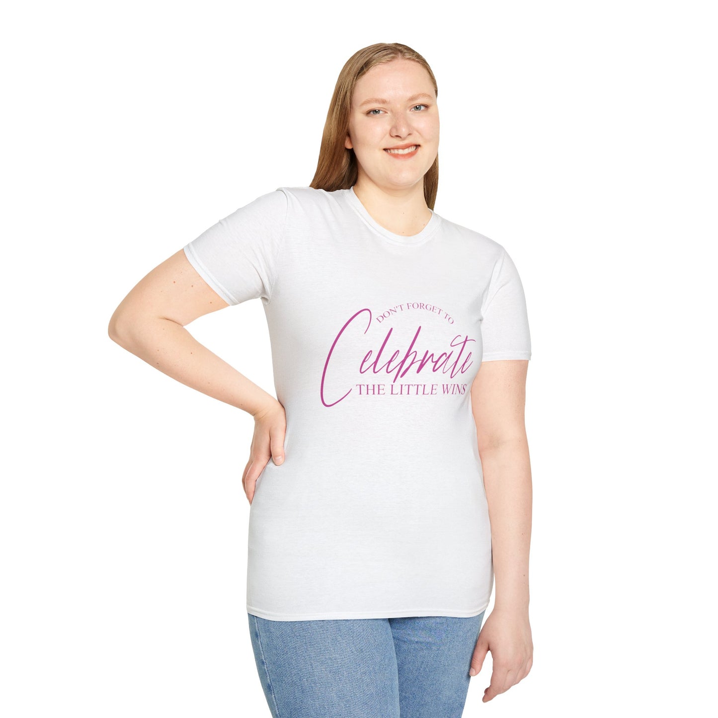 Celebrate your Wins Women Softstyle T-Shirt