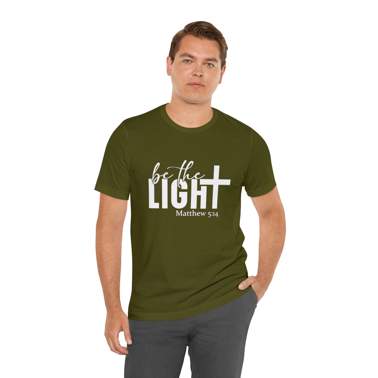 Be the Light Unisex Jersey Short Sleeve Tee