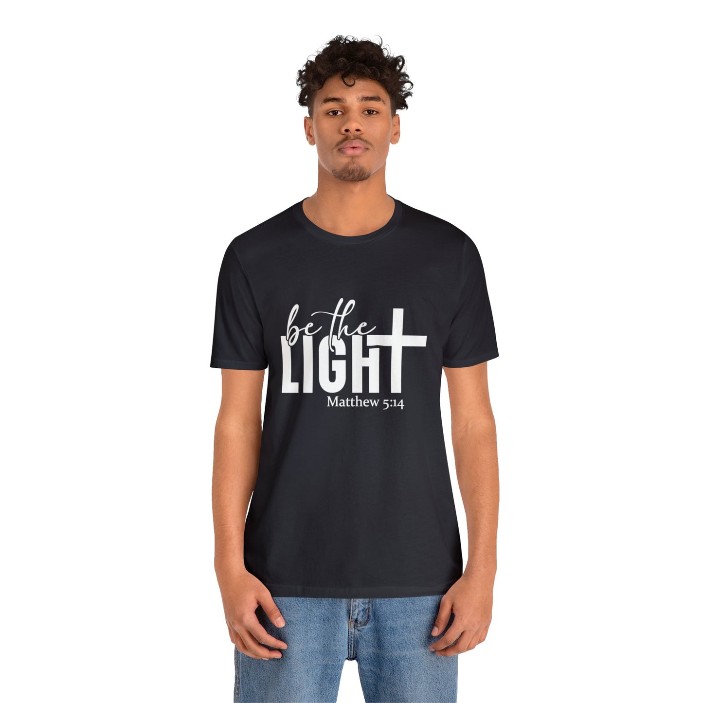 Be the Light Unisex Jersey Short Sleeve Tee