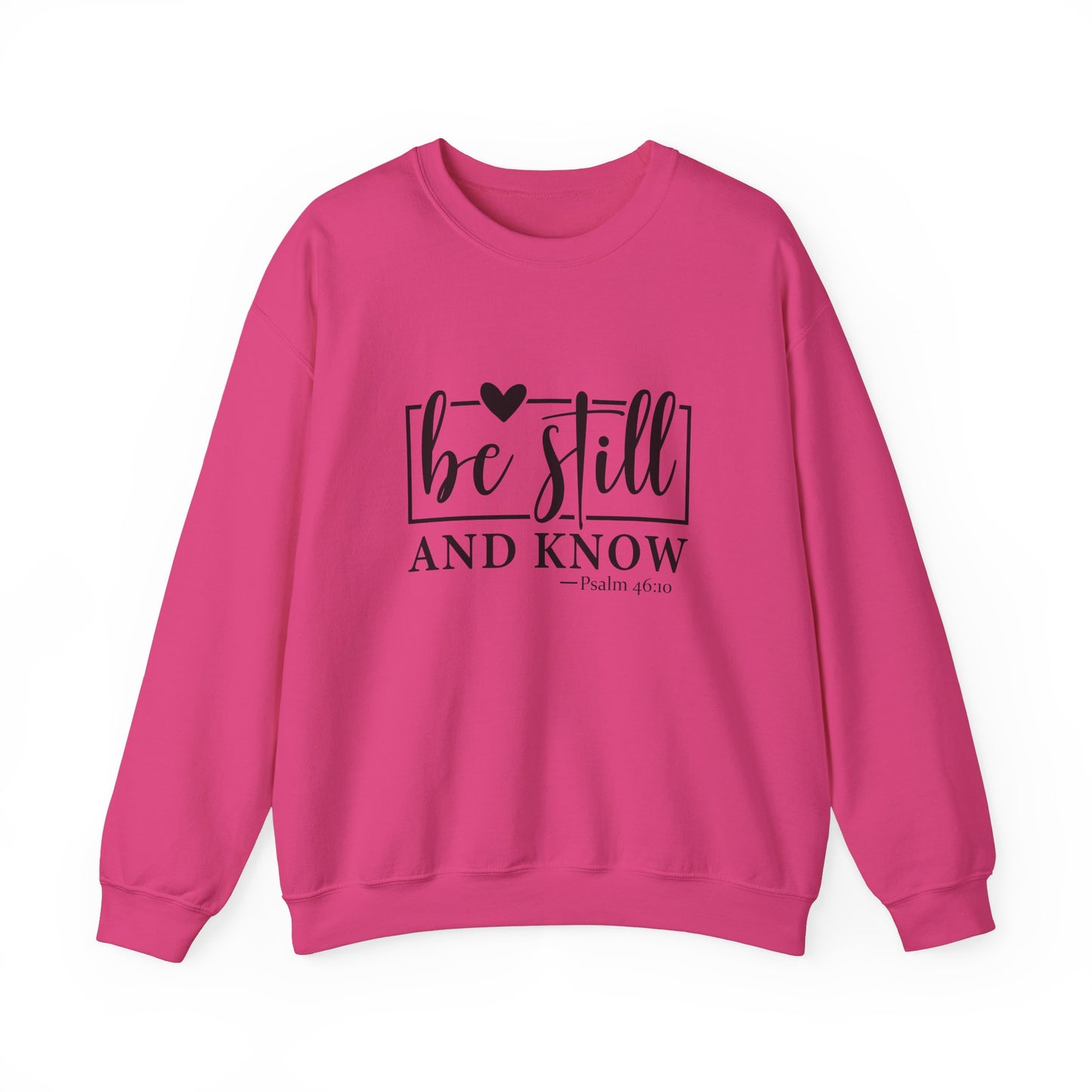 Be Still and Know Heavy Blend™ Crewneck Sweatshirt