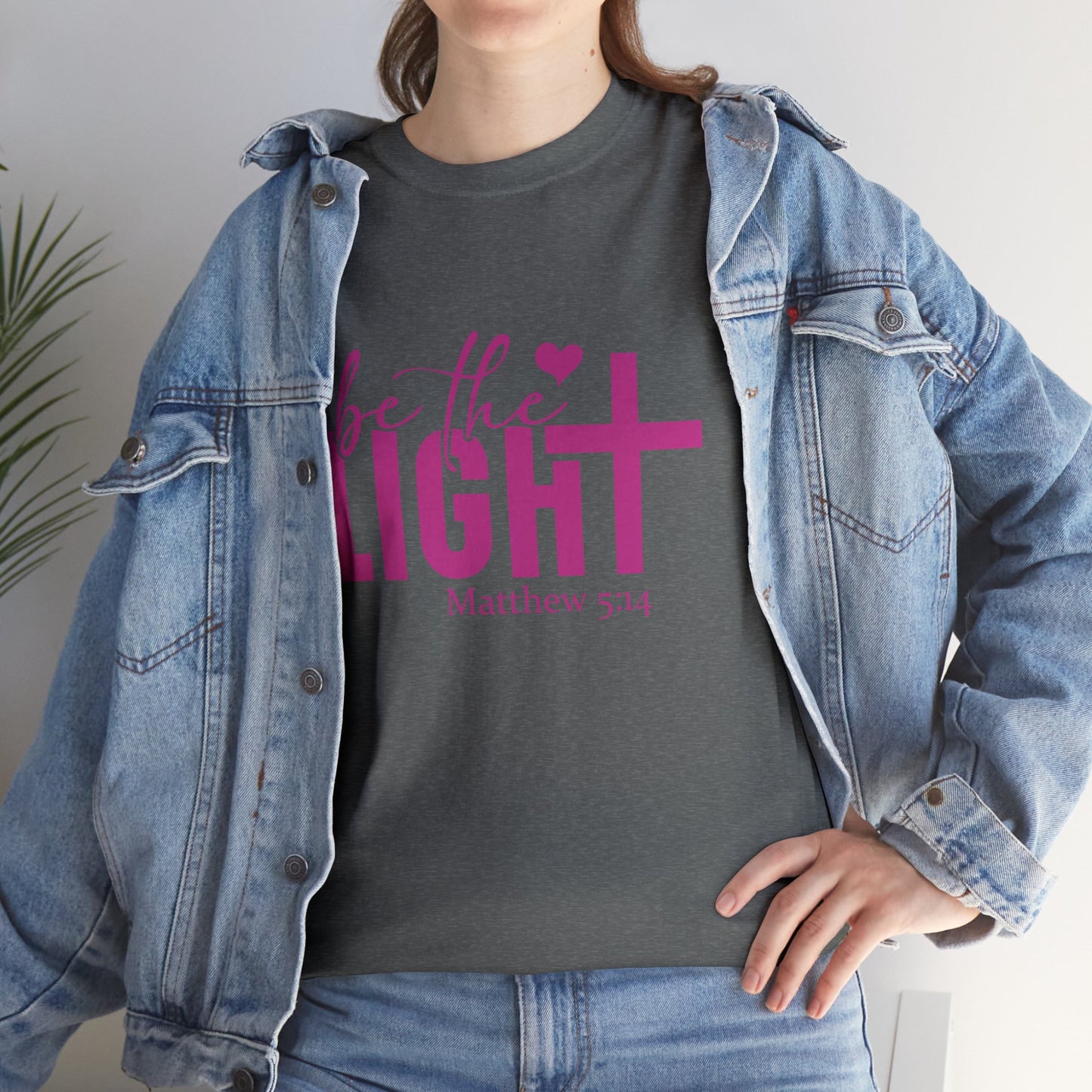 Be the Light Women Heavy Cotton Tee