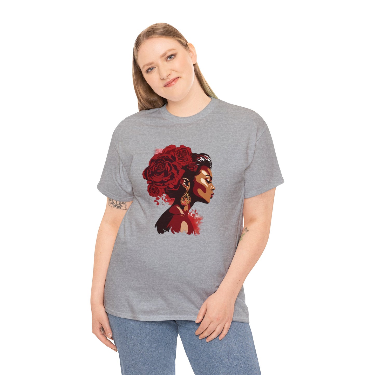 Black Women  Heavy Cotton Tee