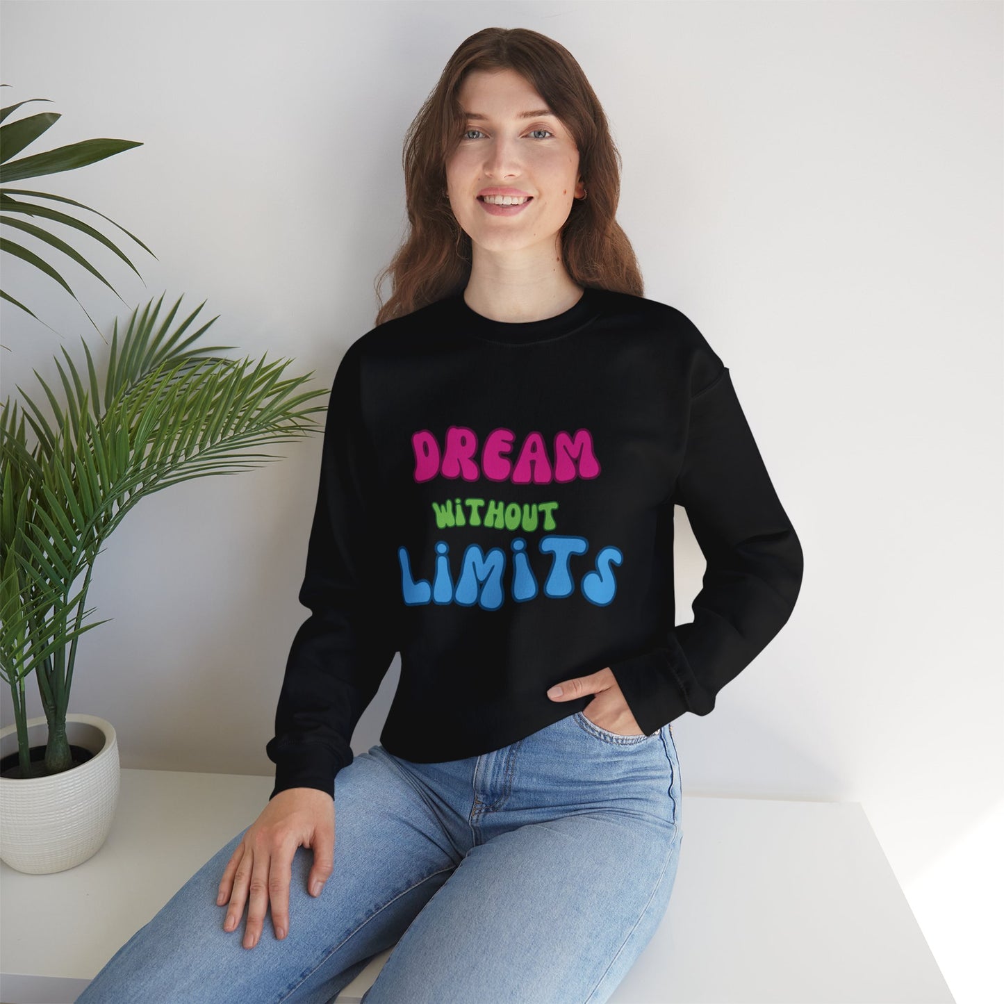 Dream without Limits Women Heavy Blend™ Crewneck Sweatshirt