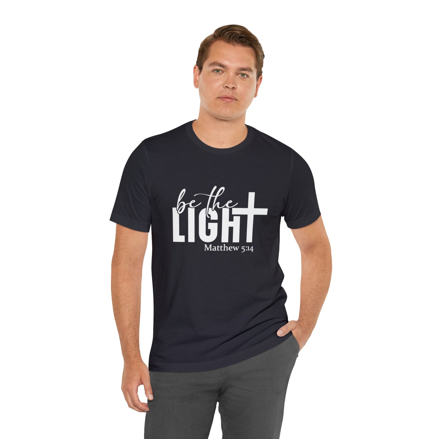 Be the Light Unisex Jersey Short Sleeve Tee