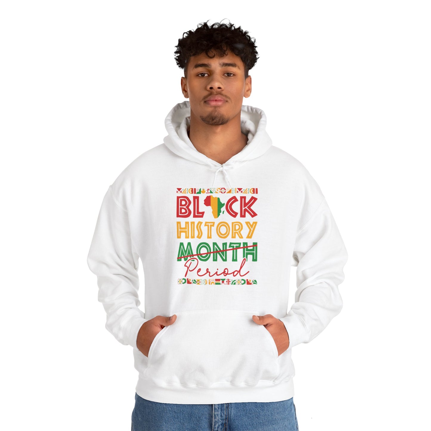 Black History Unisex Heavy Blend™ Hooded Sweatshirt