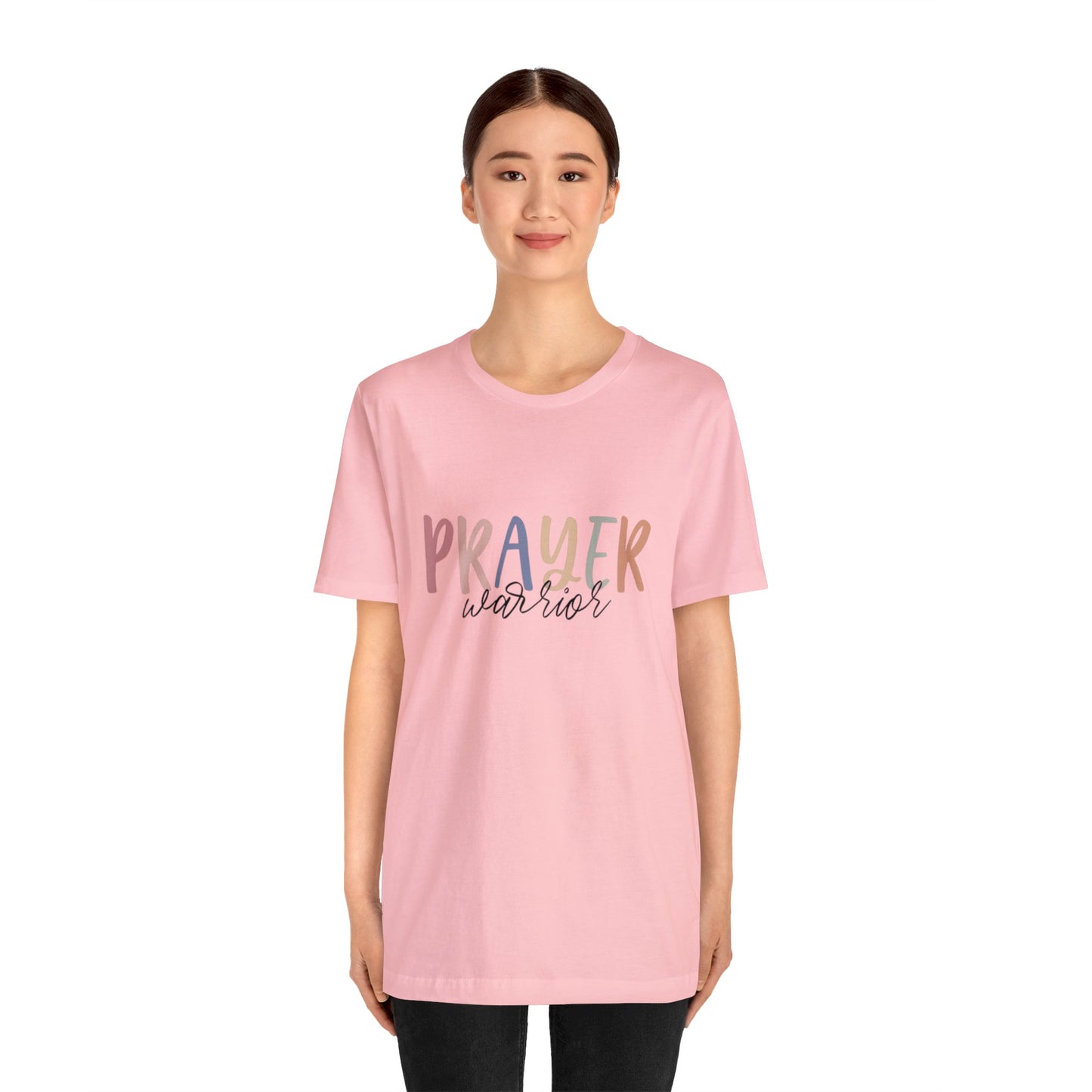 Prayer Warrior Women Jersey Short Sleeve Tee