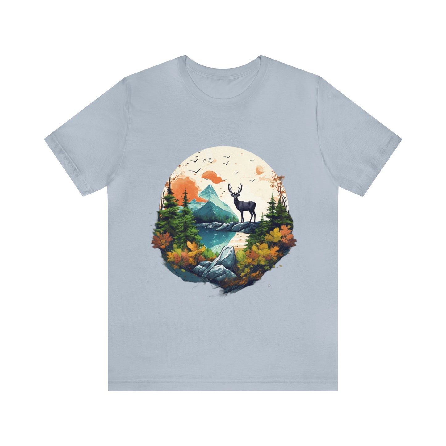 Nature Fusion Unisex Jersey Short Sleeve Tee