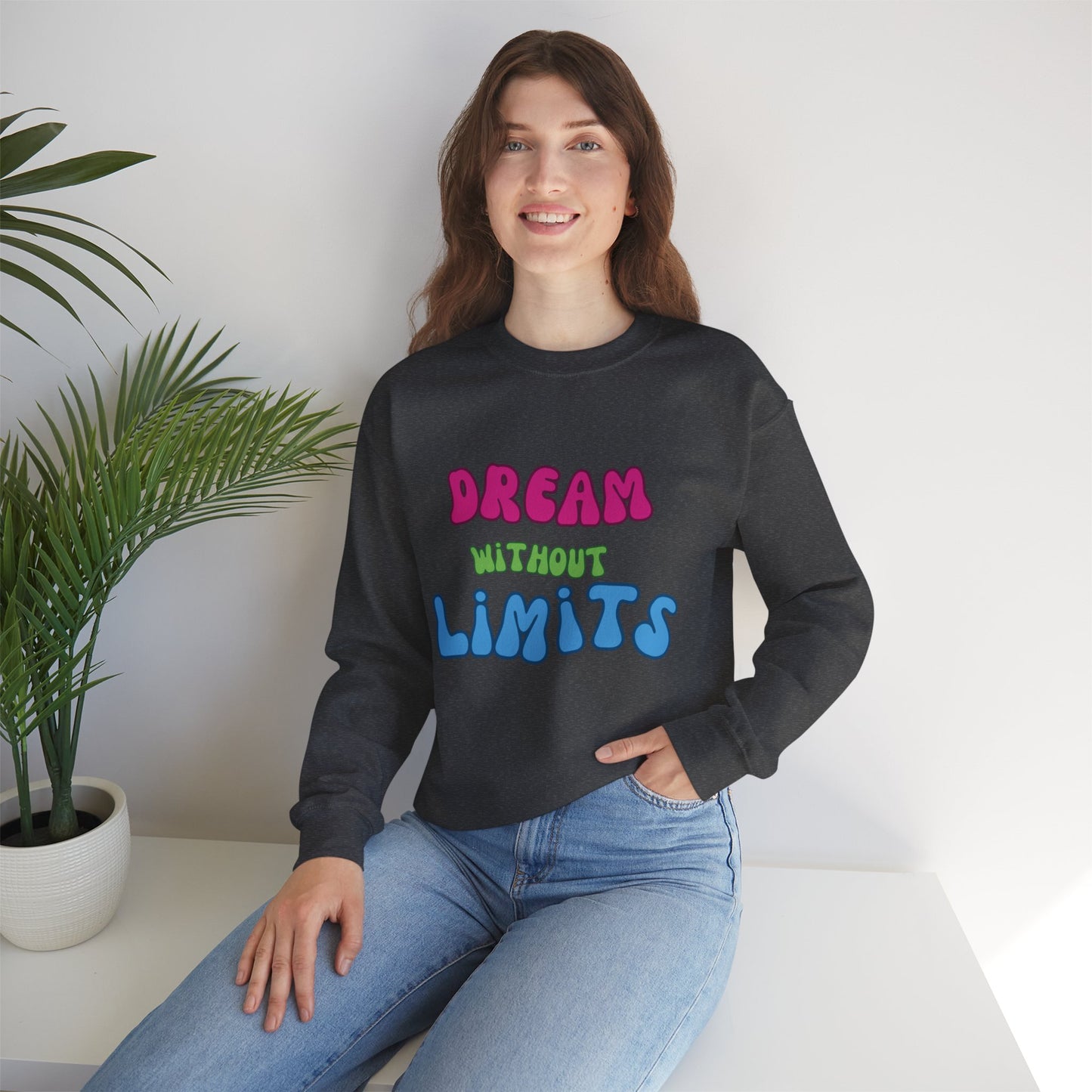 Dream without Limits Women Heavy Blend™ Crewneck Sweatshirt