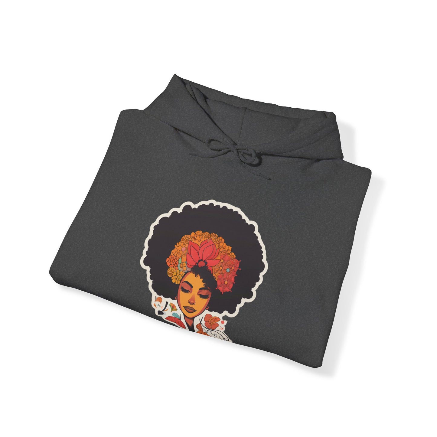 Black Women Heavy Blend™ Hooded Sweatshirt