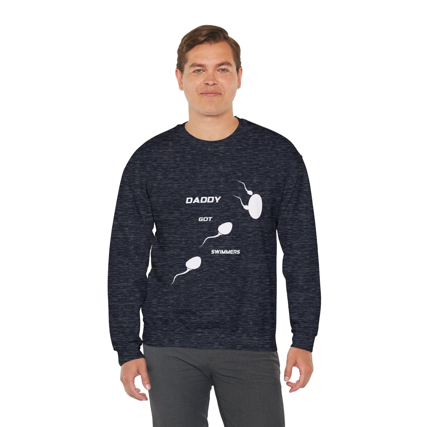 'Daddy Got Swimmers' - Men Sweatshirt